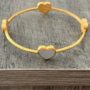 Julie Vos Heart Bangle in Small. Like New.